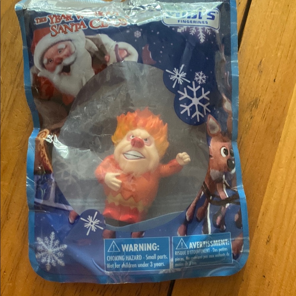 Orange and Red Action Figure Playset